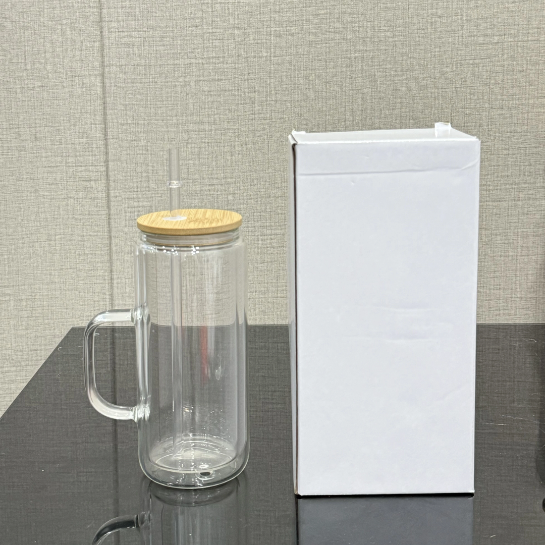 *PRE ORDER* 20oz glass handled snowglobe blank