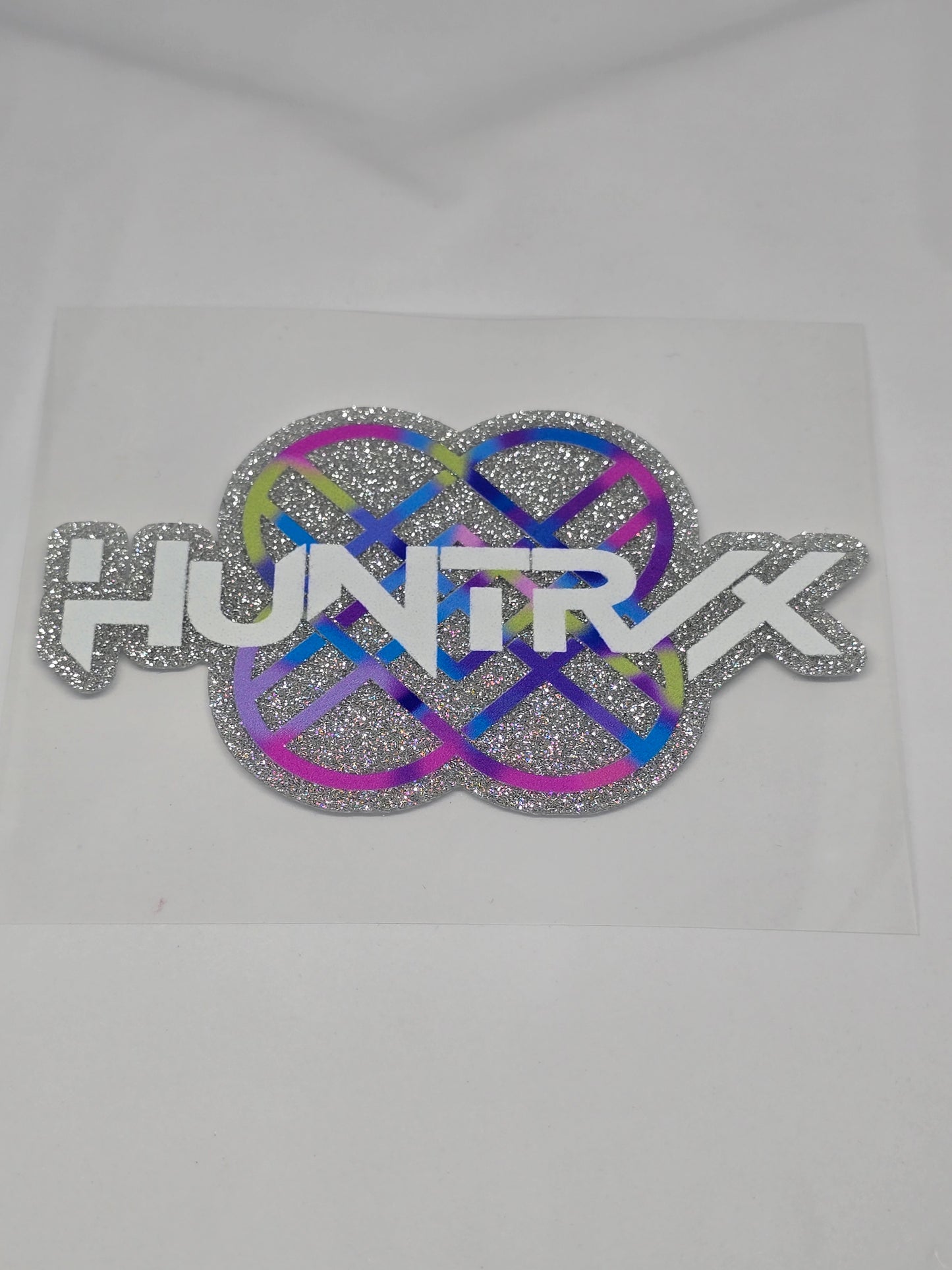 Glitter DTF decals