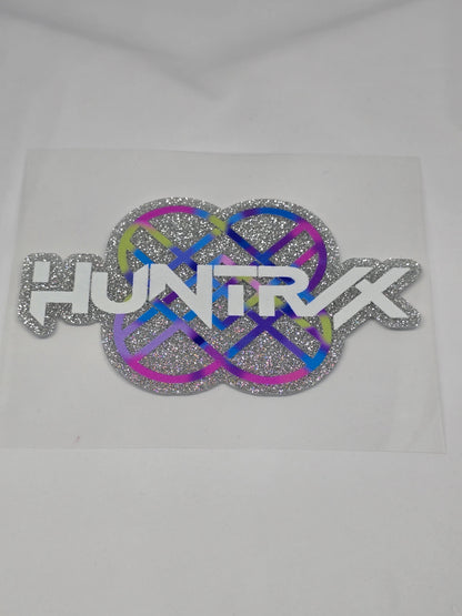 Glitter DTF decals